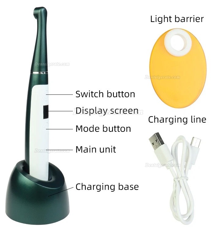 LED-Polymerisationslampe Dental mit Magnetischen Linse 2500mw/cm&sup2;